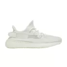 adidas Yeezy Boost 350 V2 Bone nízke streetové tenisky béžové — produktová fotografia na bielom pozadí, bočný pohľad