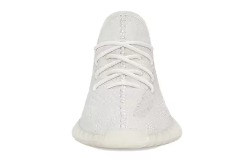 adidas Yeezy Boost 350 V2 Bone nízke streetové tenisky béžové — produktová fotografia na bielom pozadí, bočný pohľad