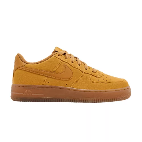 Nike Air Force 1 Low LV8 Wheat Gum Light Brown (GS) detské nízke mestské tenisky hnedé