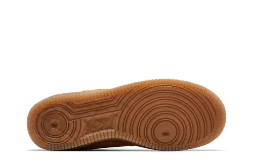 Nike Air Force 1 Low LV8 Wheat Gum Light Brown (GS) detské nízke mestské tenisky hnedé