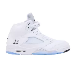   Jordan 5 Retro White Metallic (2026) pánske vysoké basketbalové topánky biele