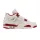 Jordan 4 Retro Valentine's Day Sierra Red dámske nízke streetové tenisky červené — produktová fotografia na bielom pozadí, bočný pohľad