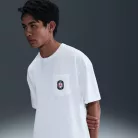 Nike SB Max90 Skate T-Shirt White tričko biele — produktová fotografia na bielom pozadí, bočný pohľad