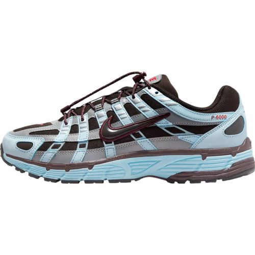 Nike P-6000 'Glacier Blue Burgundy Crush' Alacsony Szárú Retro Futócipő Kék-Bordó – Chunky EVA Talp
