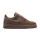 Nike Air Force 1 Low '07 Mink Brown dámske nízke streetové tenisky hnedé — produktová fotografia na bielom pozadí, bočný pohľad