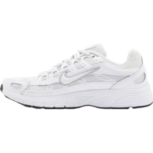 Nike P-6000 'Platinum Tint White' Alacsony Szárú Retro Futócipő Fehér-Platinaszürke – Chunky Talp Late 90s
