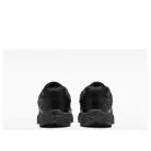 Nike P-6000 Black detské nízke streetové tenisky čierne — produktová fotografia na bielom pozadí, bočný pohľad