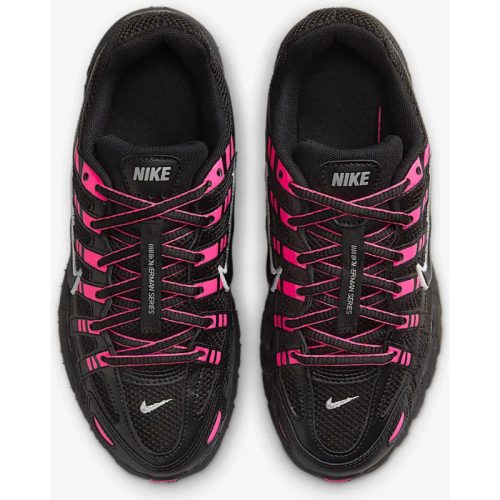 Nike P-6000 GS 'Black Pink Blast' Gyerek Alacsony Szárú Retro Futócipő Fekete-Élénk Rózsaszín – Chunky EVA Talp