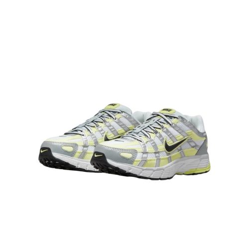 Nike P-6000 'Light Lemon Twist' Alacsony Szárú Retro Futócipő Citromsárga-Ezüst – Chunky Talp Late 90s