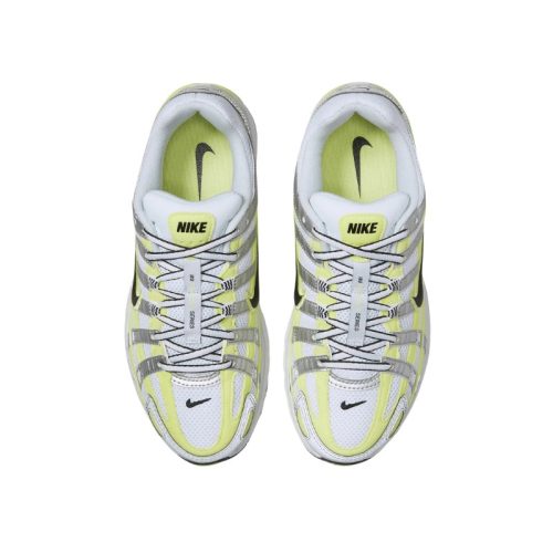 Nike P-6000 'Light Lemon Twist' Alacsony Szárú Retro Futócipő Citromsárga-Ezüst – Chunky Talp Late 90s