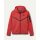 Nike Sportswear Tech Fleece Full-Zip Hoodie Gyerek Piros – Könnyű Meleg Tech Fleece Kapucnis