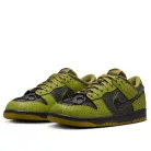 Nike Dunk Low Retro QS Halloween Skull nízke streetové tenisky — produktová fotografia na bielom pozadí, bočný pohľad