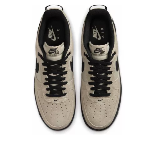 Nike Air Force 1 Low '07 LV8 Desert Khaki Black pánske nízke mestské tenisky béžové čierne