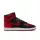 Jordan 1 Retro High '85 OG Bred (2025) vysoké streetové tenisky — produktová fotografia na bielom pozadí, bočný pohľad