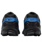 Nike Zoom Vomero 5 Black Court Blue nízke bežecké tenisky neónovozelené-čierne — produktová fotografia na bielom pozadí, bočný pohľad