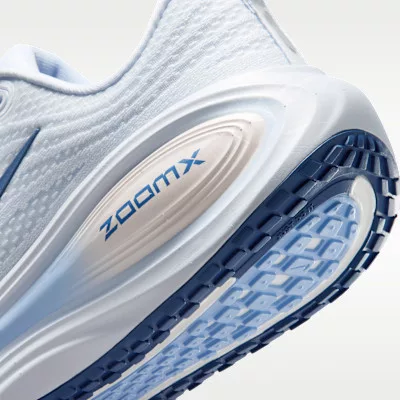 Nike Vomero Plus White Aluminum Mystic Navy (Women's) dámske nízke bežecké topánky biele