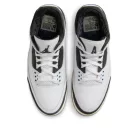Jordan 3 Retro OG SP A Ma Maniére Diffused Blue nízke streetové tenisky modré — produktová fotografia na bielom pozadí, bočný pohľad