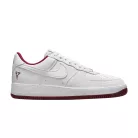 Nike Air Force 1 Low Kobe Bryant Forever Lower Merion Home nízke streetové tenisky biele — produktová fotografia na bielom pozadí, bočný pohľad