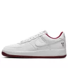 Nike Air Force 1 Low Kobe Bryant Forever Lower Merion Home nízke streetové tenisky biele — produktová fotografia na bielom pozadí, bočný pohľad