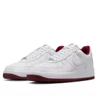 Nike Air Force 1 Low Kobe Bryant Forever Lower Merion Home nízke streetové tenisky biele — produktová fotografia na bielom pozadí, bočný pohľad