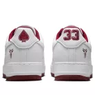 Nike Air Force 1 Low Kobe Bryant Forever Lower Merion Home nízke streetové tenisky biele — produktová fotografia na bielom pozadí, bočný pohľad