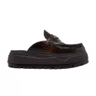 Jordan Mule Croc Velvet Brown (Women's) dámske nízke šľapky hnedé