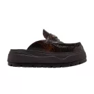 Jordan Mule Croc Velvet Brown (Women's) dámske nízke šľapky hnedé