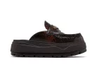 Jordan Mule Croc Velvet Brown (Women's) dámske nízke šľapky hnedé