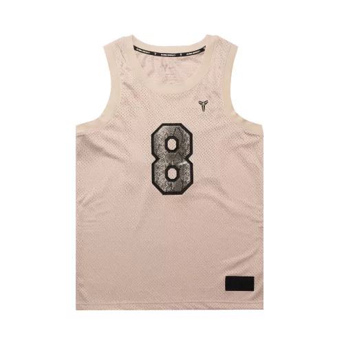 Nike Kobe Bryant Jersey Sanddrift/Black dres čierny — produktová fotografia na bielom pozadí, bočný pohľad