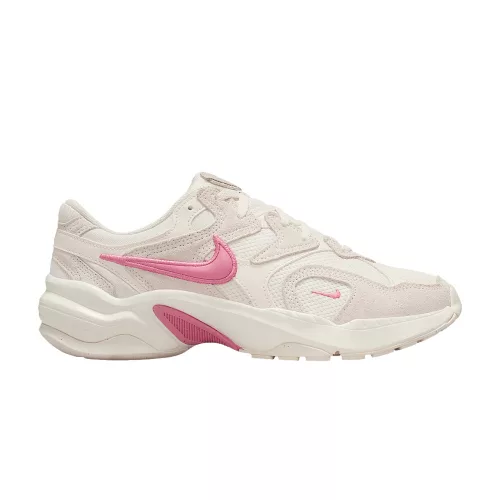 Nike AL8 Chalk Pale Ivory Peony dámske nízke streetové tenisky slonovinové — produktová fotografia na bielom pozadí, bočný pohľad