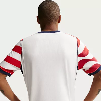 Nike Usmnt 2026 Stadium Home Sail Midnight Navy unisex tričko svetlo béžová tmavomodrá