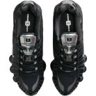 Nike Shox TL 'Off Noir Silver' Alacsony Szárú Utcai Sneaker Sötétszürke-Ezüst – 4 Shox Rugóoszlop Metálos
