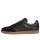 adidas Samba OG Made In Italy Black Gum nízke streetové tenisky čierne — produktová fotografia na bielom pozadí, bočný pohľad