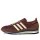 adidas SL 72 OG Maroon Preloved Brown dámske nízke streetové tenisky hnedé-žlté — produktová fotografia na bielom pozadí, bočný pohľad