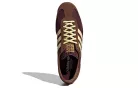 adidas SL 72 OG Maroon Preloved Brown dámske nízke streetové tenisky hnedé-žlté — produktová fotografia na bielom pozadí, bočný pohľad