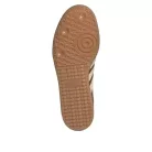 adidas Samba OG Made in Italy Vachetta Tan nízke streetové tenisky béžové — produktová fotografia na bielom pozadí, bočný pohľad