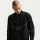Nike Dri-Fit Retro Running Track Jacket Black pánska bunda čierna — produktová fotografia na bielom pozadí, bočný pohľad