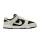 Nike Dunk Low Embossed Black Sail dámske nízke streetové tenisky čierne-lomené biele — produktová fotografia na bielom pozadí, bočný pohľad