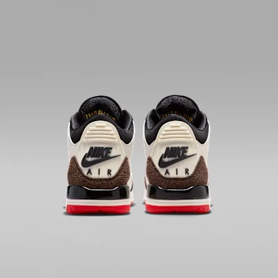 Jordan 3 Retro World's Best Dad pánske vysoké mestské tenisky biele
