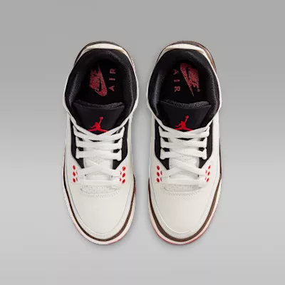 Jordan 3 Retro World's Best Dad pánske vysoké mestské tenisky biele