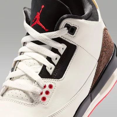 Jordan 3 Retro World's Best Dad pánske vysoké mestské tenisky biele