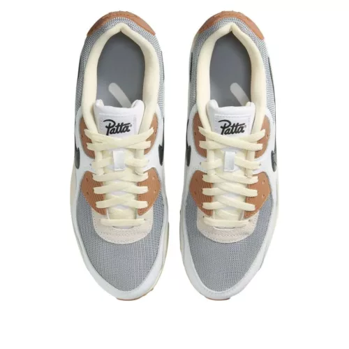 Nike Air Max 90 x Patta SP Particle Grey pánske nízke mestské tenisky sivé