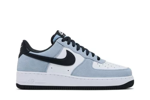 Nike Air Force 1 '07 LV8 'Light Armory Blue Anthracite' pánske nízke mestské tenisky svetlomodré