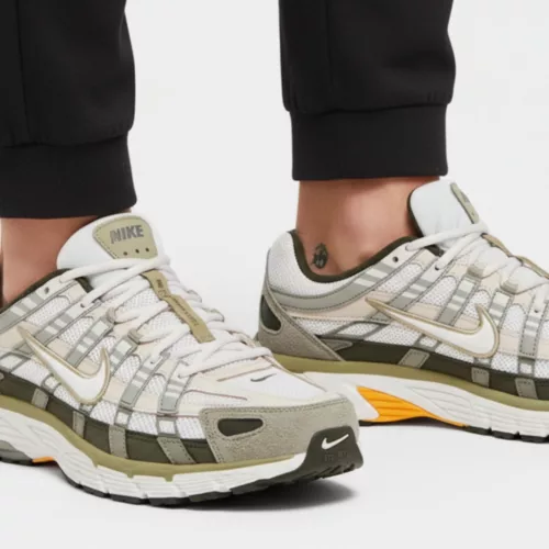 Nike P-6000 Light Army Cargo Khaki pánske nízke mestské tenisky khaki