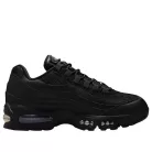Nike Air Max 95 Big Bubble Black Jewel Swoosh dámske nízke streetové tenisky čierne — produktová fotografia na bielom pozadí, bočný pohľad