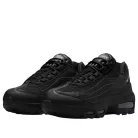 Nike Air Max 95 Big Bubble Black Jewel Swoosh dámske nízke streetové tenisky čierne — produktová fotografia na bielom pozadí, bočný pohľad