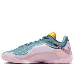 Nike LeBron 23 Miami Twice (Translucent Outsole) nízke basketbalové tenisky — produktová fotografia na bielom pozadí, bočný pohľad