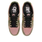 Nike SB Dunk Low Arts-Rec nízke skejtové tenisky — produktová fotografia na bielom pozadí, bočný pohľad