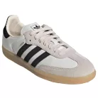 Adidas Samba OG Cloud White Core Black nízke streetové tenisky biele-čierne — produktová fotografia na bielom pozadí, bočný pohľad