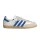 adidas Samba OG Cloud White Blue Gum nízke streetové tenisky biele-modré — produktová fotografia na bielom pozadí, bočný pohľad